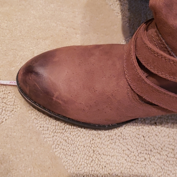 Rocket Dog Faux Suede Cowboy Boots, Sz 10 - Picture 16 of 16